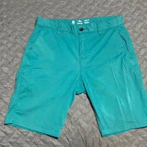 Mens dual purpose trunks Turquoise